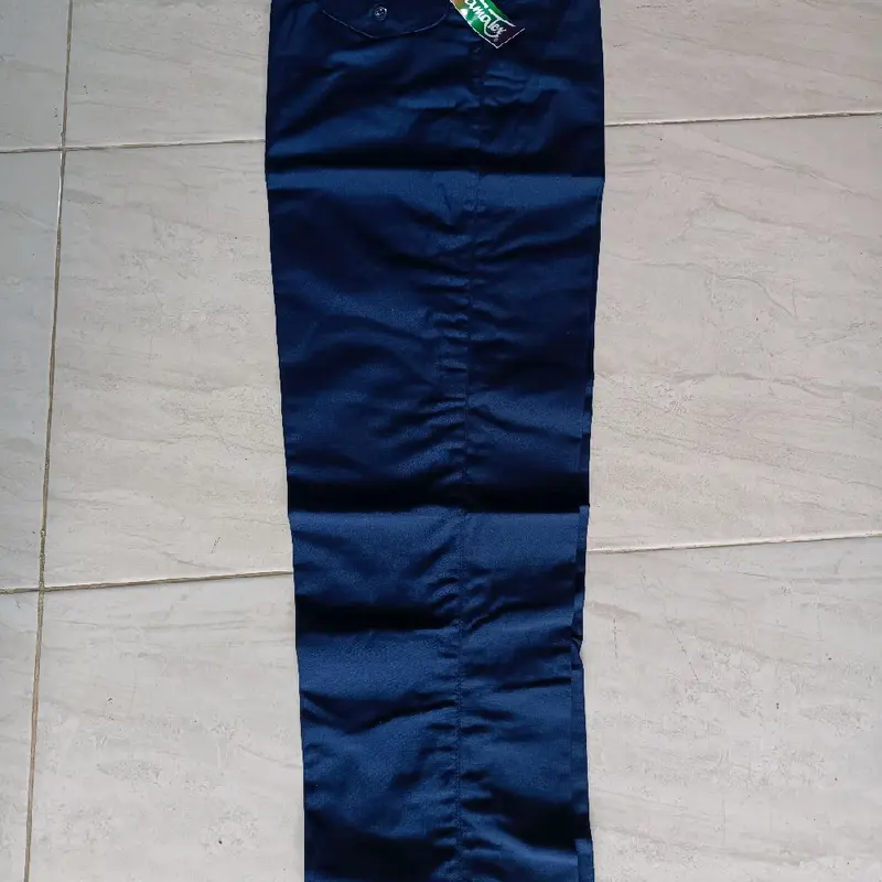 Celana Biru Seragam Sekolah SMP / MTs Panjang Famatex 5