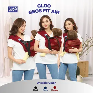 GLOO Gendongan Bayi GEOS FIT Air - Gendongan Samping Nyaman & Ergonomis untuk Newborn