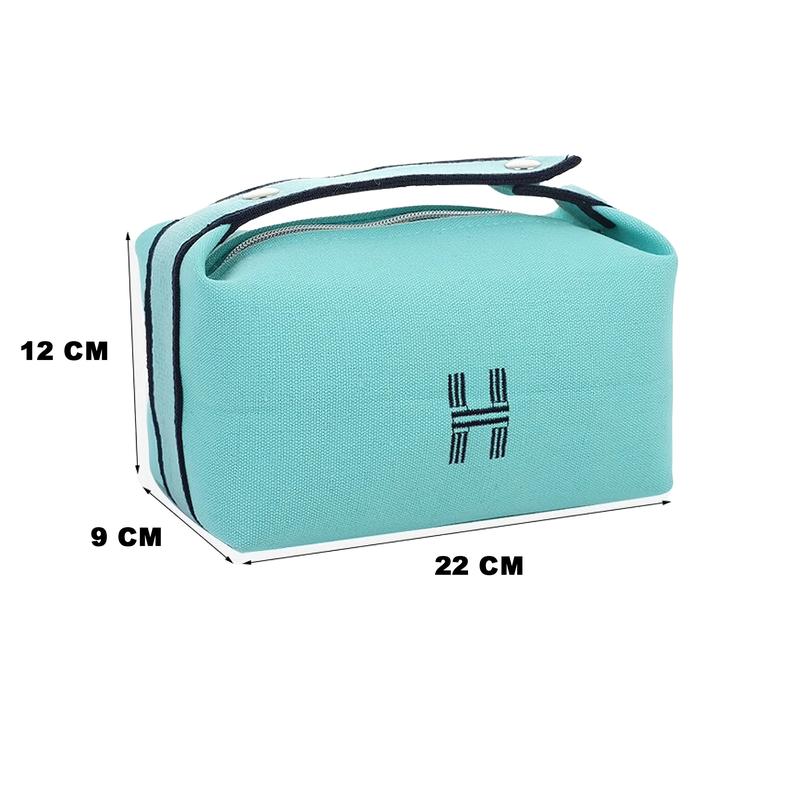 Tas Pouch Kosmetik Kanvas Tas Make Up Organizer Waterproof Travel Hand Bag -BK6021 2