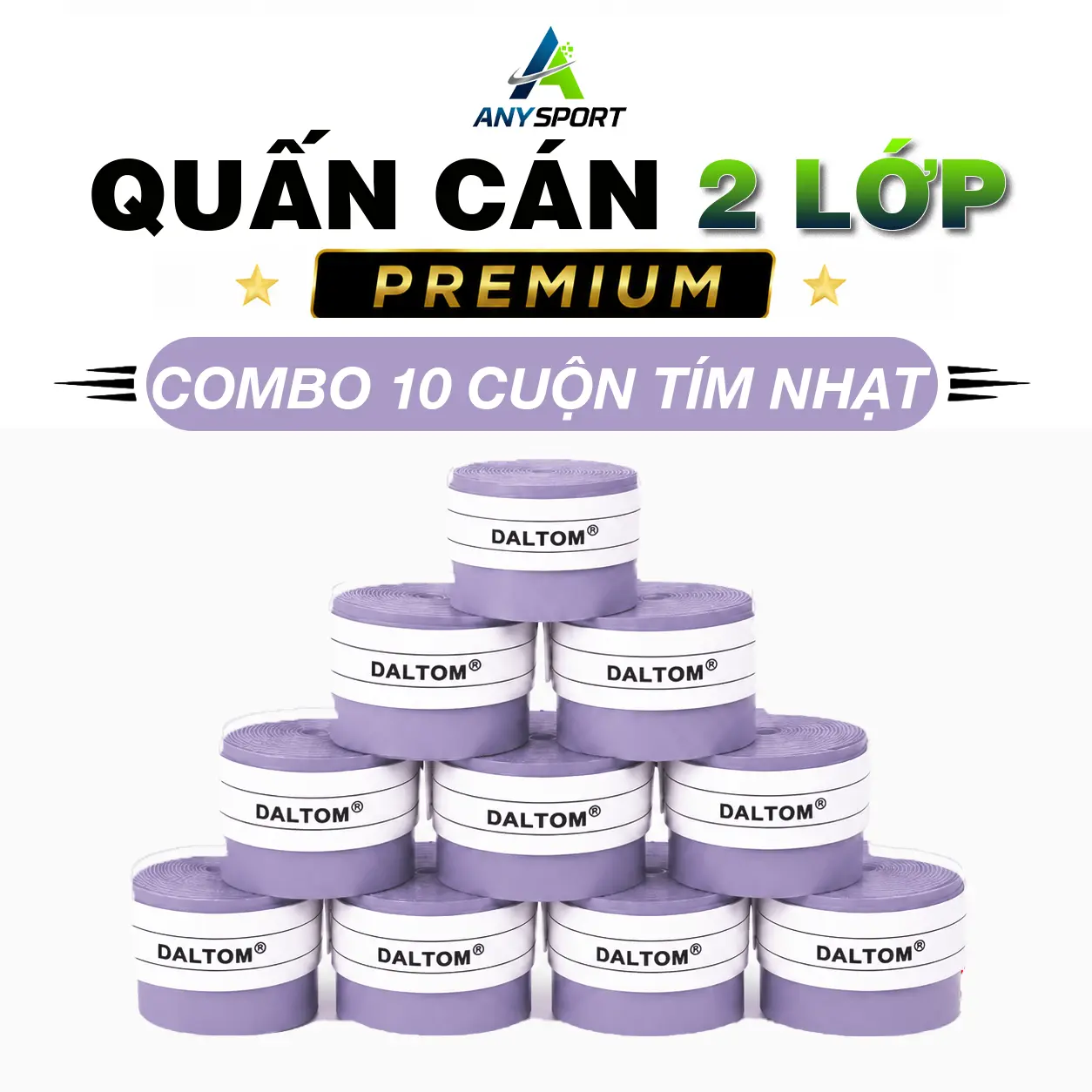 10 CUỘN TÍM NHẠT 2 LỚP