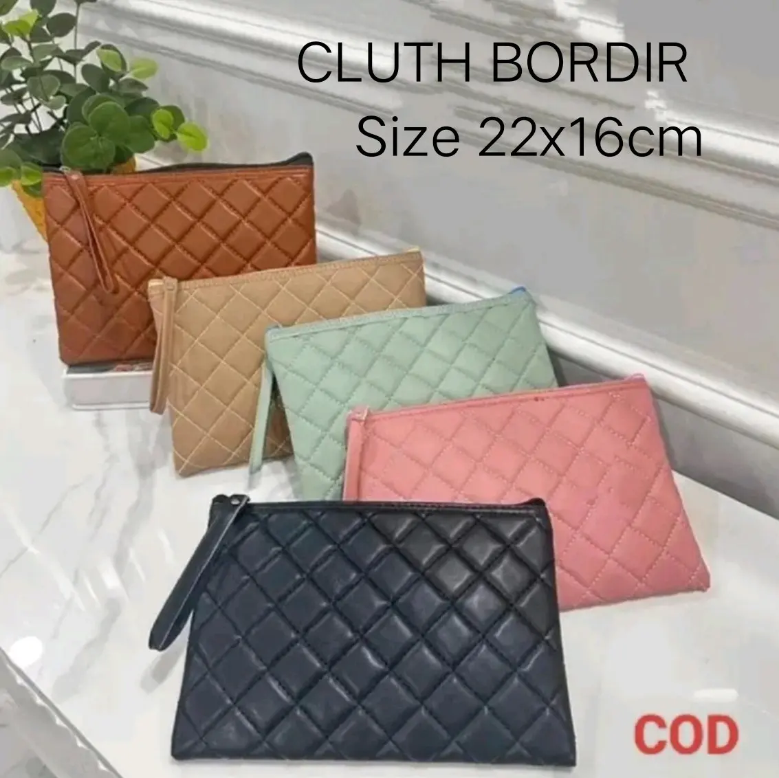 Tas Tangan Wanita - CLUTCH WANITA BORDIR ringan liburan