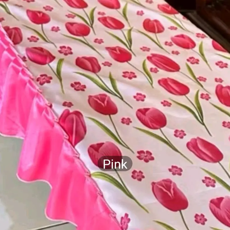 Taplak Meja Tulip New/Taplak Meja Kotak/Taplak Meja Tamu/Cover Meja Dekorasi 7
