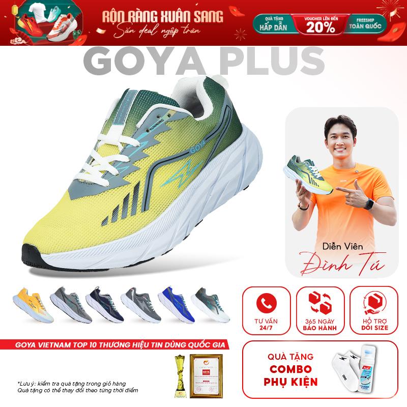  Lẻ Size  Giày Thể Thao Chạy Bộ Goya Plus Năm 2025 - Siêu Nhẹ Siêu Êm Phù Hợp Cho Nam Nữ Đi Bộ Sneaker Tập Chạy Bộ Tập Thể Dục 