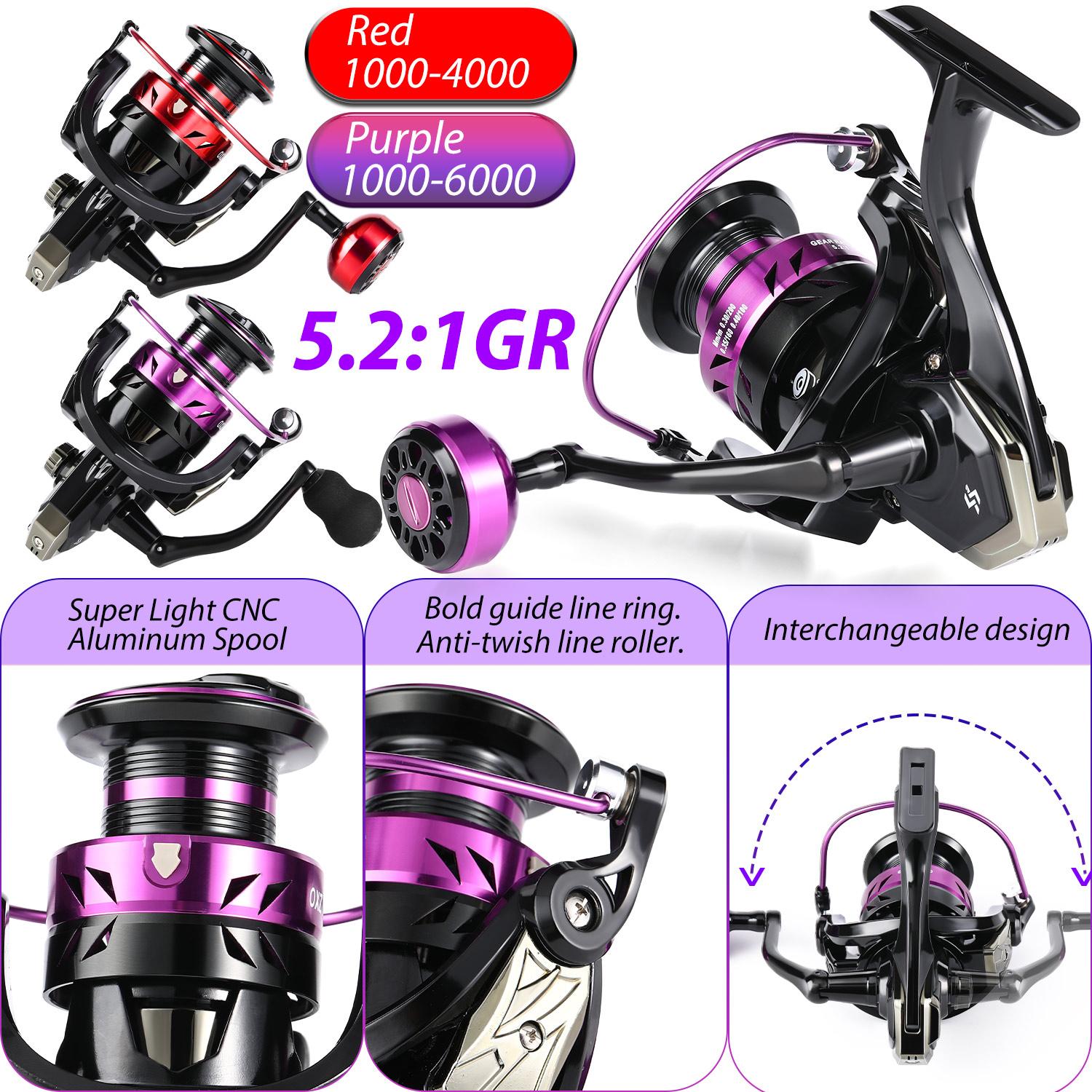 Sougayilang 1.8m joran pancing 1000/2000/3000/4000/6000 Reel Pancing spinning Fishing Rod Combo SET Joran Pancing Set Senar pe Pancing Pancing Set Lengkap  Untuk Air Tawar Laut Untuk Memancing