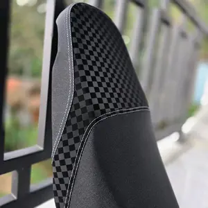 PROMO Kulit Jok Motor 3D Karbon Catur Motif Terbaru 3jahitan all Tipe Vario Beat Mio Scoopy Genio Pcx Nmax Aerox dll Supra x Universal dll motorcycle pakai streples