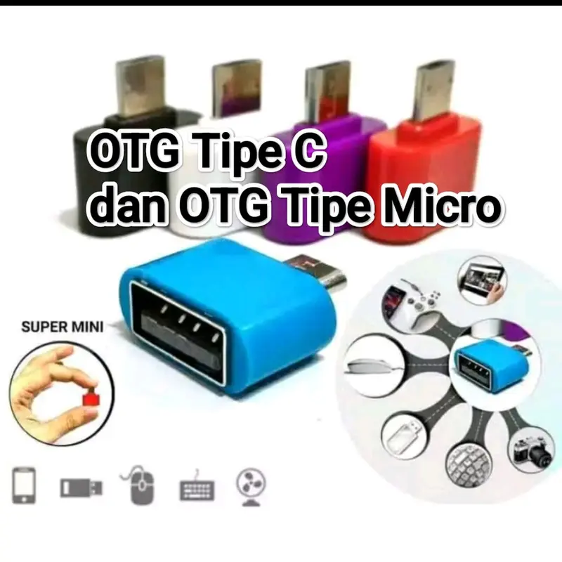 OTG Type C dan Micro Tranfer data Tanpa kabel Kualitas bagus 0
