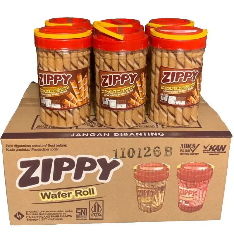 Zippy Wafer Roll 160 gram