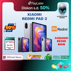 Xiaomi Redmi Pad 2 (4/128G) | 11" 2.5 Layar Super-jernih | Helio G100-Ultra GARANSI RESMI