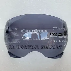 Kaca helm yr yrm dan yr hijab cargloss light smoke Motorcycle