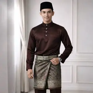 SETELAN Baju Dan Celana Teluk BELANGA PRIA DEWASA dengan Kain Berkualitas Tinggi dan Desain Elegan untuk Tampilan Maksimal