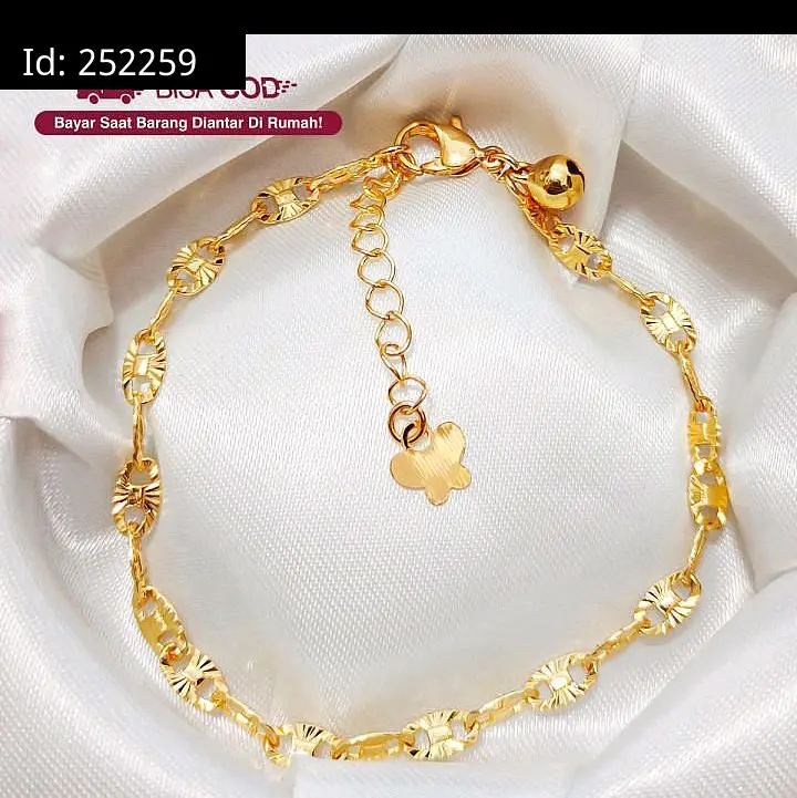 Gelang Tangan Model Pecah Kopi Diameter Besar Anti Karat  Bracelets terlaris kaki jedar