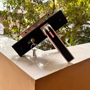 Gagang Pintu Handle Kunci Pintu Set Ukuran Tanggung, Kecil  Pegangan Pintu Kunci Kamar Satu Set