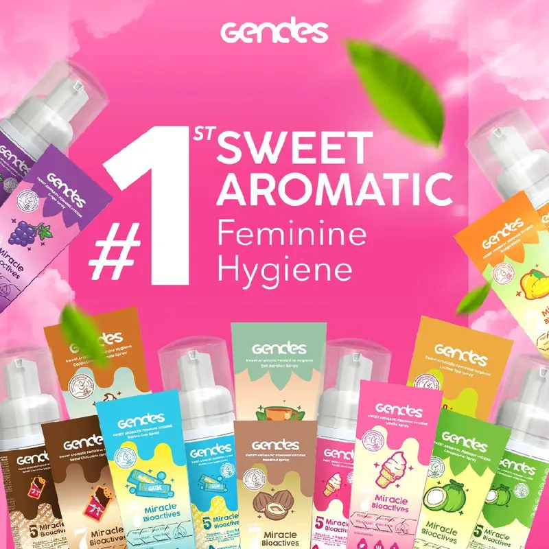 GENDES Sweet Aromatic Care Wash Foam Bubble Gum 5 Miracle Bioactives 55 ml 2