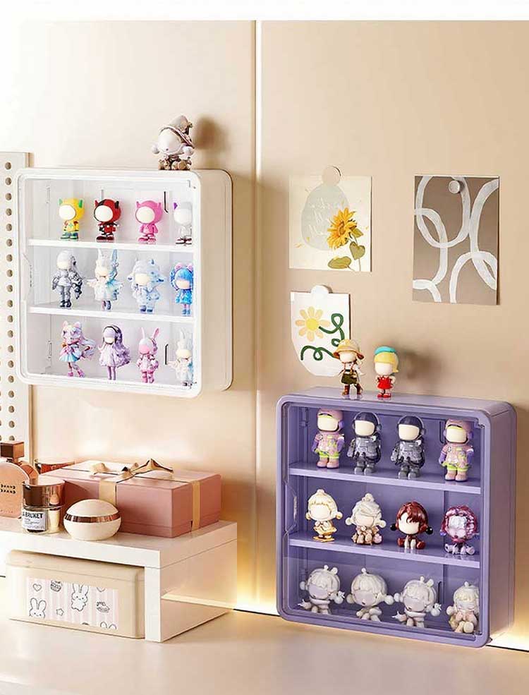 【COD】Kotak Pajangan Transparan / Rak Dinding Minimalis Modern untuk Mainan / Etalase Figura Akrilik / Rak Kosmetik Gantung / Kabinet Dinding Blind Box 【COD】Kotak Pajangan Transparan / Rak Dinding Minimalis Modern untuk Mainan / Etalase Figura Akrilik / Rak Kosmetik Gantung / Kabinet Dinding Blind Box