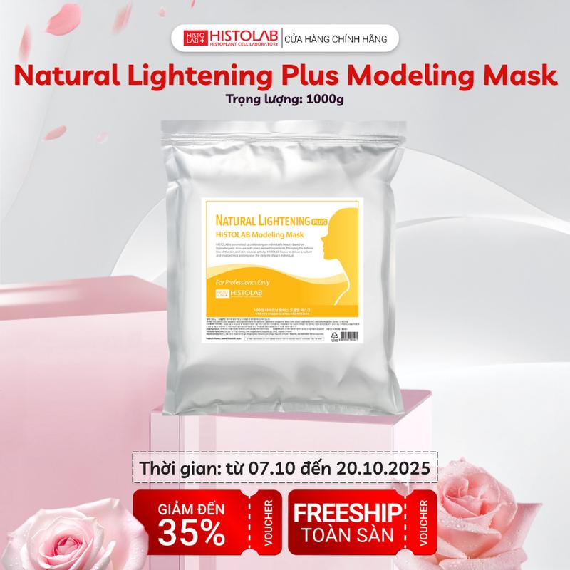 Mặt Nạ Dẻo Cho Da Tối Màu HISTOLAB Natural Lightening Plus Modeling Mask 1000g