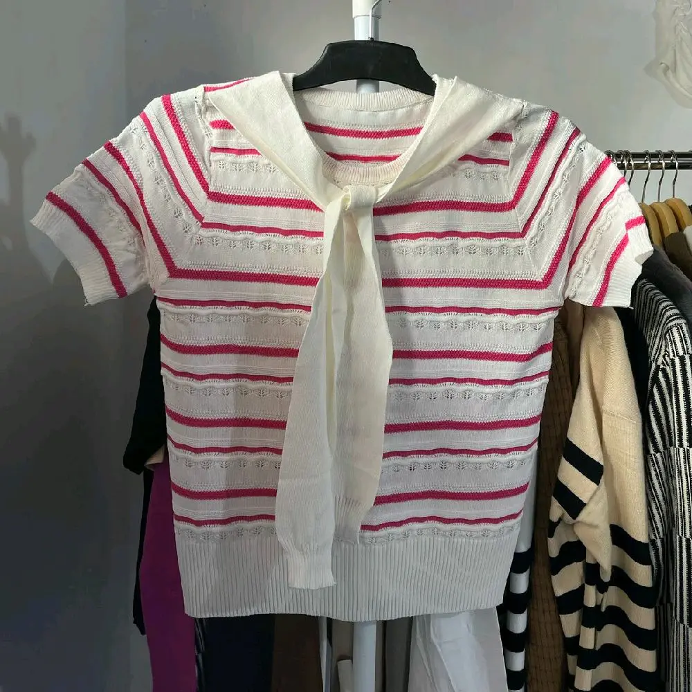 RAJUT BOLONG VARIASI SALL SALUR GARIS