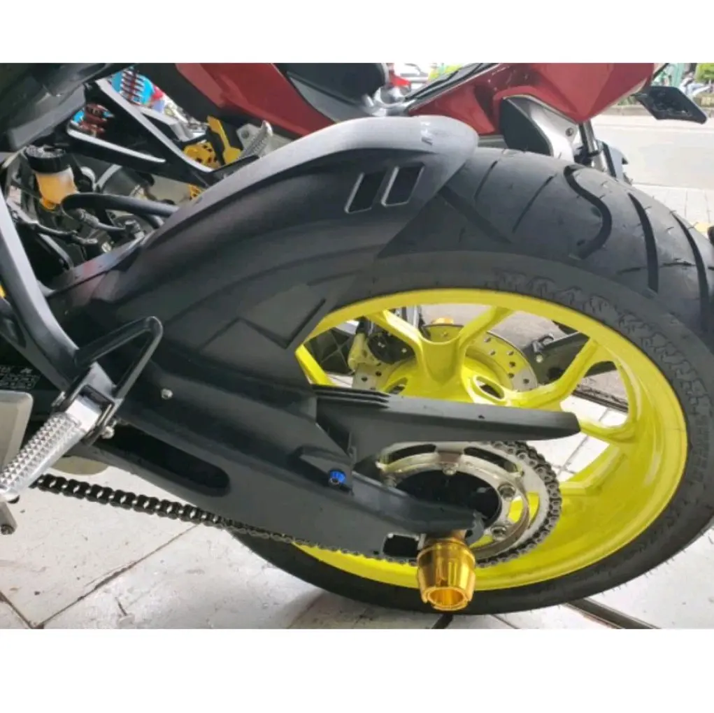 Spakbor Hugger Kolong Belakang Motor Anti Cipratan Yamaha R15 V4/ R-15 V3 / MT-15/ XSR155 spakbor kolong r15 xsr mt15 xabre