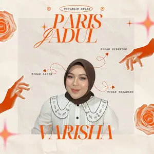 Hijab Sejuk Paris Jadul Varisha Segi Empat – Bahan Tipis Adem, Warna Lengkap by Tudungin Store