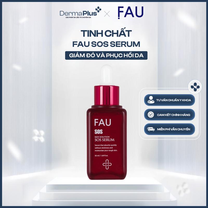  Tinh chất FAU SOS Skin Solution Serum làm Chăm Sóc Da dịu giảm đỏ và phục hồi da 