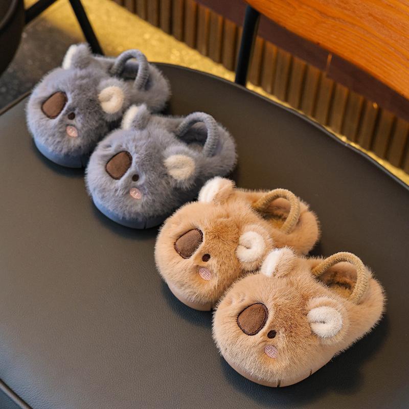 Dép Bông Cho Bé Họa Tiết Đáng Yêu Nâng Niu Bàn Chân Bé 4372