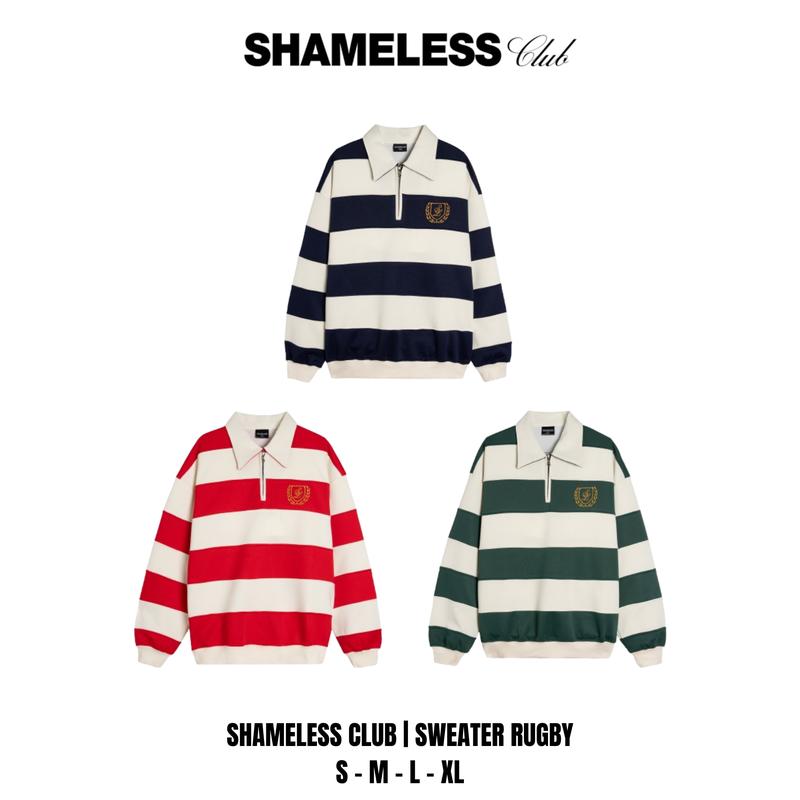 [MỞ BÁN] Shameless Club | Áo Sweater Hàn Quốc Nỉ 2 Da Cao Cấp 330Gsm Không Đổ Lông Form Oversize Họa Tiết Thêu Nổi SW.002 Unisex