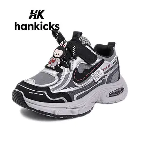 Hankicks Sepatu Anak Laki-Laki Import Model Menarik Nyaman untuk Berbagai Aktivitas Fashionable & Stylish dengan Desain Fashionable dan Tali Pengikat yang Praktis
