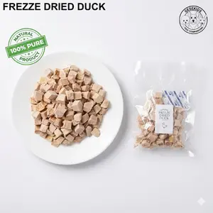 GESEKIDS Freeze Dried Duck Treat | Snack Anjing & Kucing | 100% Natural | Tanpa Pengawet