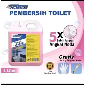 Fastclean Toilet cleaner-Pembersih Rumah Tangga-Pembersih Lantai Kamar Mandi Porcelen-Washtafel Bowl-Cairan Pembersih 1000ML