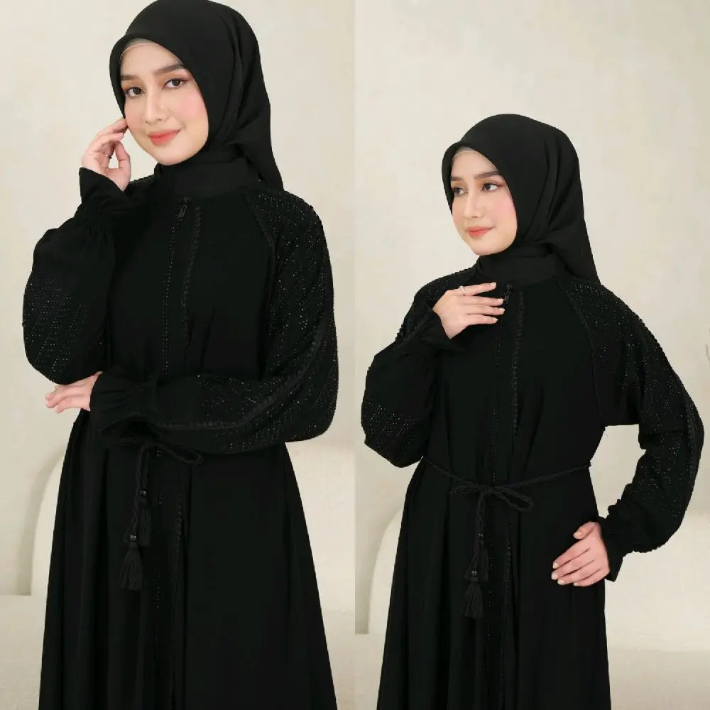 Abaya Tsamira Terbaru Simpel dan Elegant dijamin realpict best-seller