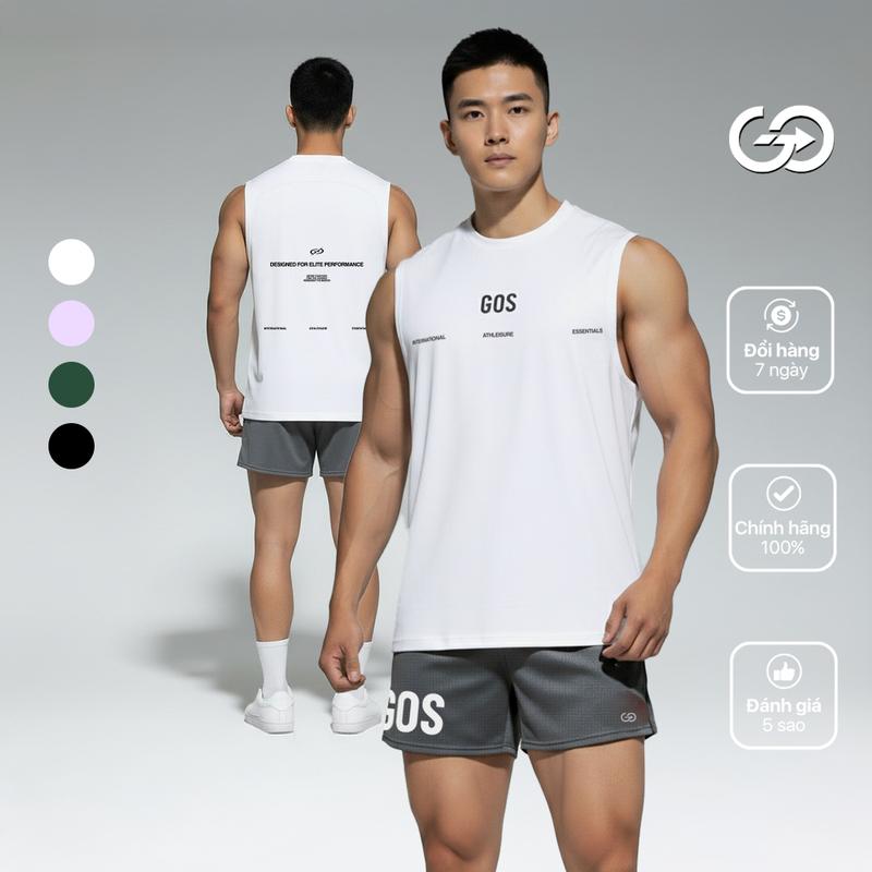 Áo ba lỗ thể thao GOS Layback S21