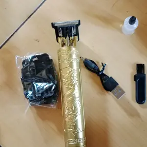 Alat Pencukur Rambut Baterai USB Recharge /Dragon Hair Clipper Trimmer/Cukuran Jenggot Elektrik