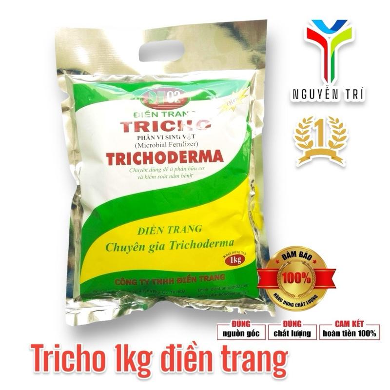 Chế Phẩm Men Vi Sinh Nấm Trichoderma Loại 1kg Điền Trang - Tricho 1000g Ủ Phân Bón Hữu Cơ Trồng Rau Sạch Bằng Đất Sạch