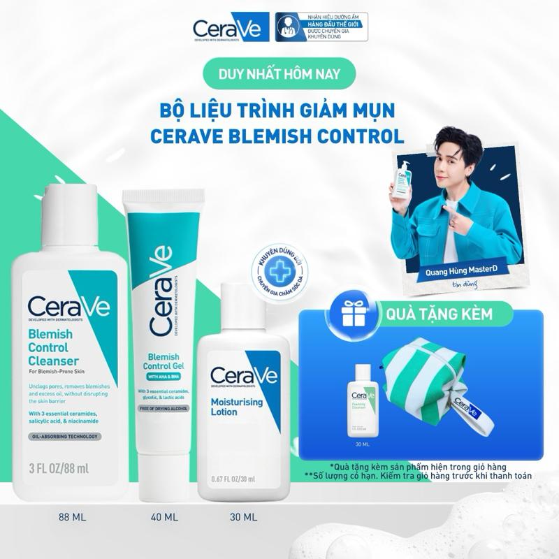 Bộ liệu trình giảm mụn CeraVe Blemish Control