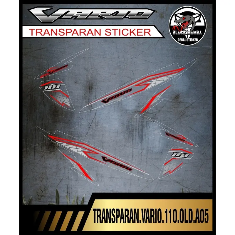 TRIPING TRANSPARAN VARIO 110 OLD VARIASI TRANSPARAN VARIO 110 OLD CODE A05 1