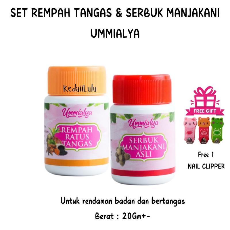 Serbuk manjakani Ummialya Rempah ratus Ummialya scrub masker - TikTok ...