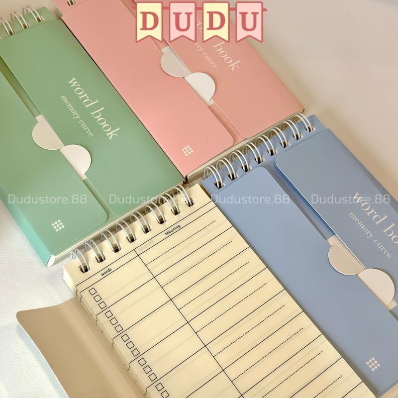 Sổ Còng Sổ Học Từ Vựng Tiếng Anh Tiếng Trung Sổ Tay Ghi Chú Notepad- DUDUSTORE.88