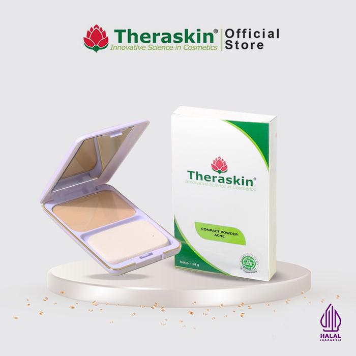 Gambar Theraskin BPOM Compact Powder Acne 14g - Bedak padat untuk kulit berjerawat dari Theraskin Kosmetika Kota Tangerang Selatan Tokopedia