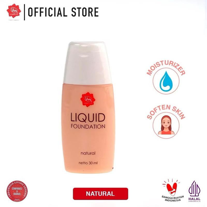 VIVA COSMETIC LIQUID FOUNDATION 30ml 1