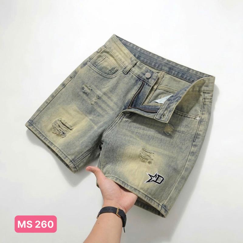 Quần Short Jeans Nam Form Trên Gối, Chất Vải Jean Denim Cao Cấp, Không Co Giãn Dễ Mặc Dễ Phối Đồ đui đẹp 2025 Unisex