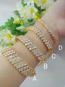 Gelang Permata Cantik Gelang Patah Patah Gelang Permata