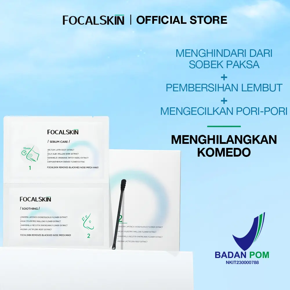[MUNDAE] FOCALSKIN 3 Step Removes Blackhead Nose Patch