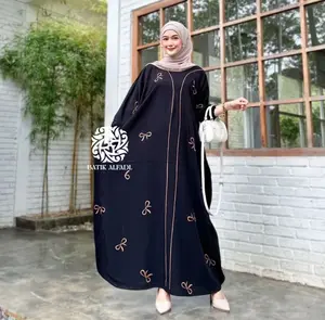 Kaftan Motif Pitaloka Bahan Rayon Tebal Jumbo Ld 170 cm by Batik Alfadl