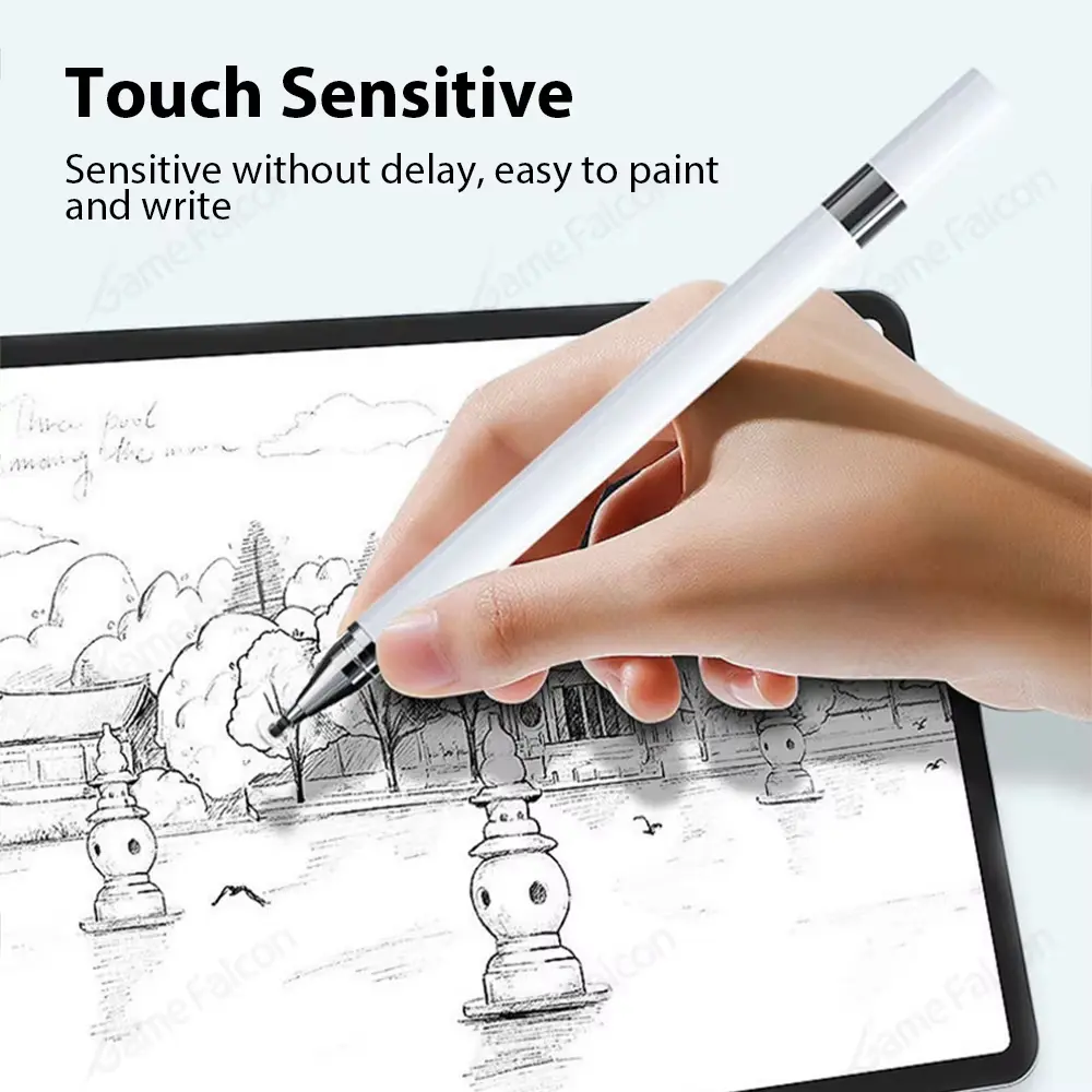 Bút Cảm Ứng Máy Tính Bảng 2 Trong 1, Thông Dụng, Cho iPad Pro 13, Samsung, Huawei, Xiaomi, Bút Chì Cảm Ứng Màn Hình, Tương Thích Với Điện Thoại Thông Minh iOS Và Android, Bút Cho Máy Tính Bảng Phụ Kiện