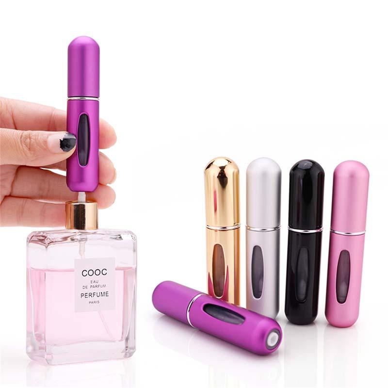 Product Introduction of Colorful Portable Mini Refillable Perfume/Liquid Bottle With Spray Scent Pump Empty Cosmetic Containers Atomizer 5 Ml 9