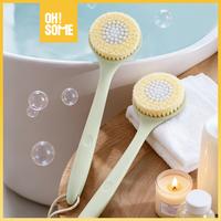 Gambar OHSOME DULCE VIDA Two Color Bathing Brush Sikat Mandi Penggosok Punggung Shower - Green dari OHSOME Homeliving Kab. Bekasi 1 Tokopedia