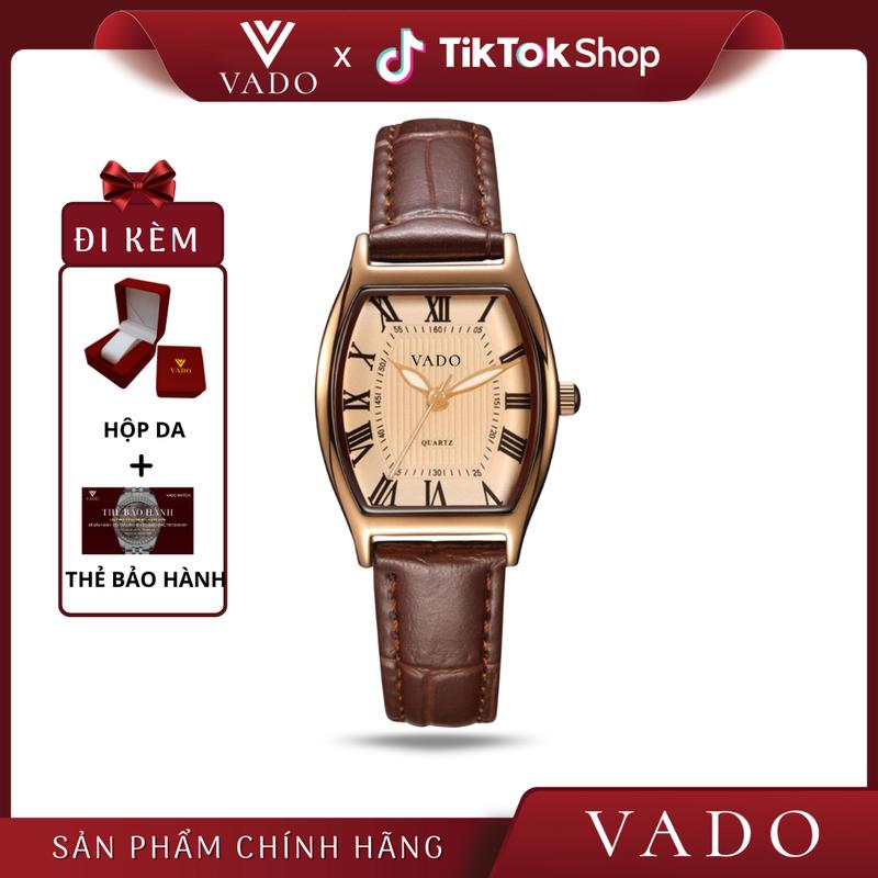   LIVE - DH7645V  Đồng Hồ Nữ Nhỏ Xinh Phong Cách Đơn Giản Và Sang Trọng Hỗ Trợ Kháng Nước - DHJ7645 VADO 