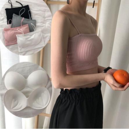 Product Introduction of Dây Đeo Spaghetti, Áo Ngực Quấn Chỉ, Áo Ngực Thể Thao, Có Đệm 14