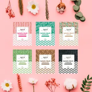 BPOM ISTY MASKER GELATIN KOMEDO BUBUK / ISTY GELATIN MASK BLACKHEAD REMOVER / chocolate / strawberry / mugwort / coffee / greentea / charcoal