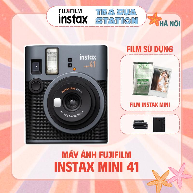  FUJIFILM INSTAX MINI 41 - MINI 40 - Máy ảnh lấy liền - Hàng Chính Hãng - Bảo hành 1 năm 