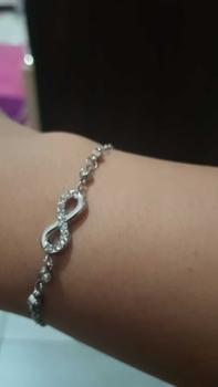 Product Review of Gelang Titanium Premium Terlaris Kekinian Anti Karat/Cekout Sesuai Kode(KHUSUS LIVE) Berlian Wanita from a**t 0